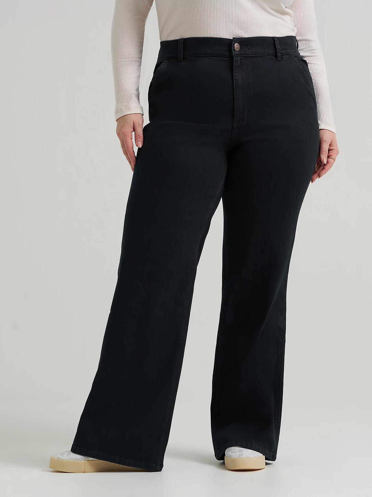 Women's Legendary High Rise A-Line Jean (Plus) | Women's Jeans | Lee® Product Image