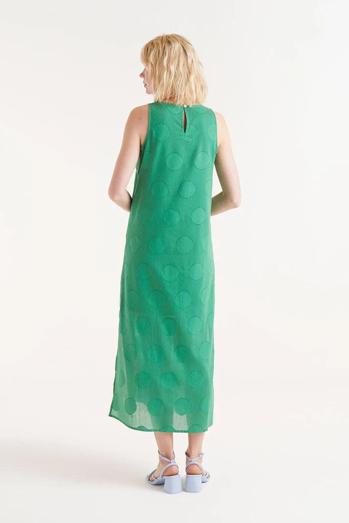 Circle Print Midi Dress Product Image