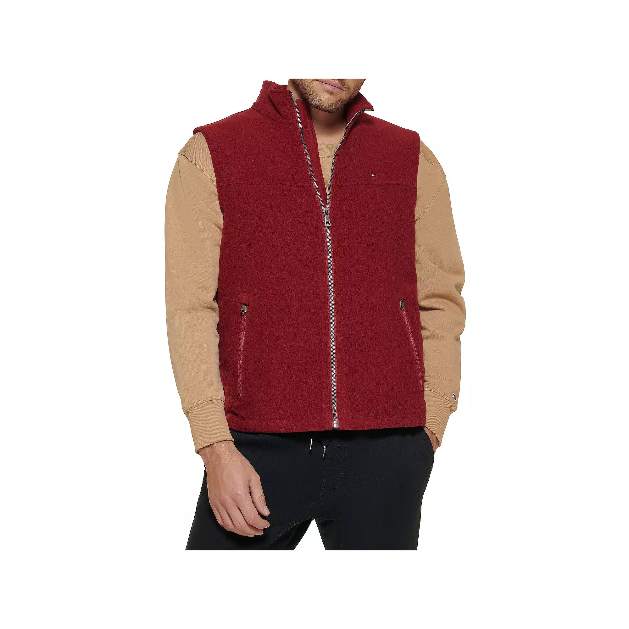 Men's Tommy Hilfiger Fleece Vest,  Product Image