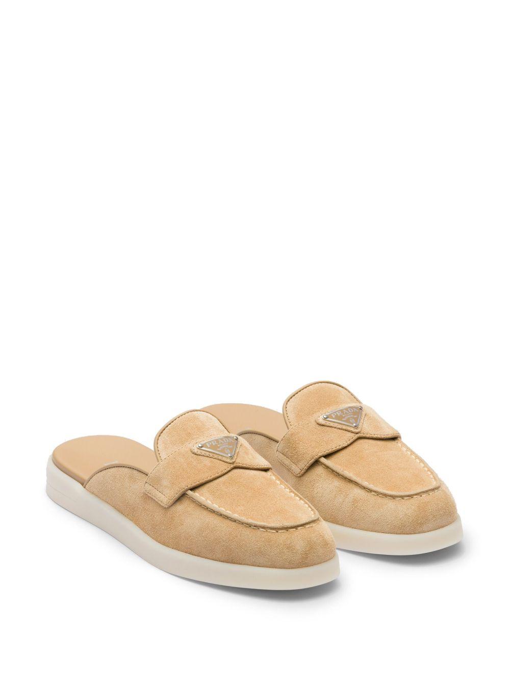 suede leather mules Product Image