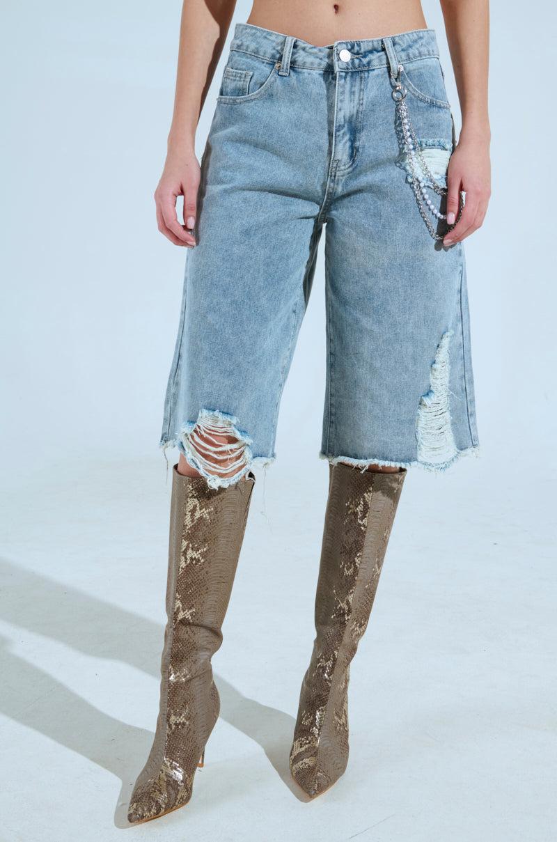 ALL IVE GOT DENIM BERMUDA SHORT Product Image