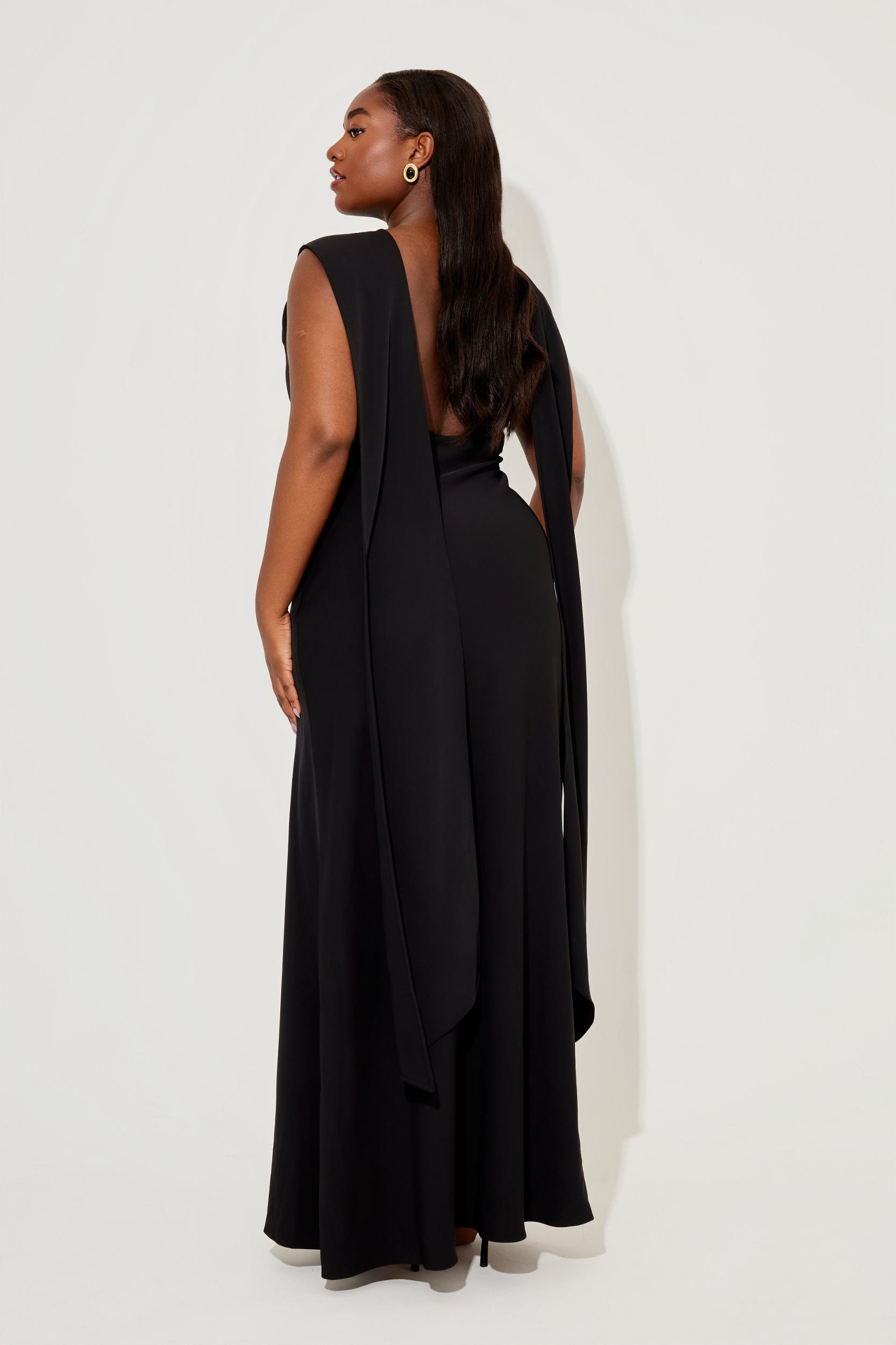 Drape Maxi Dress Product Image