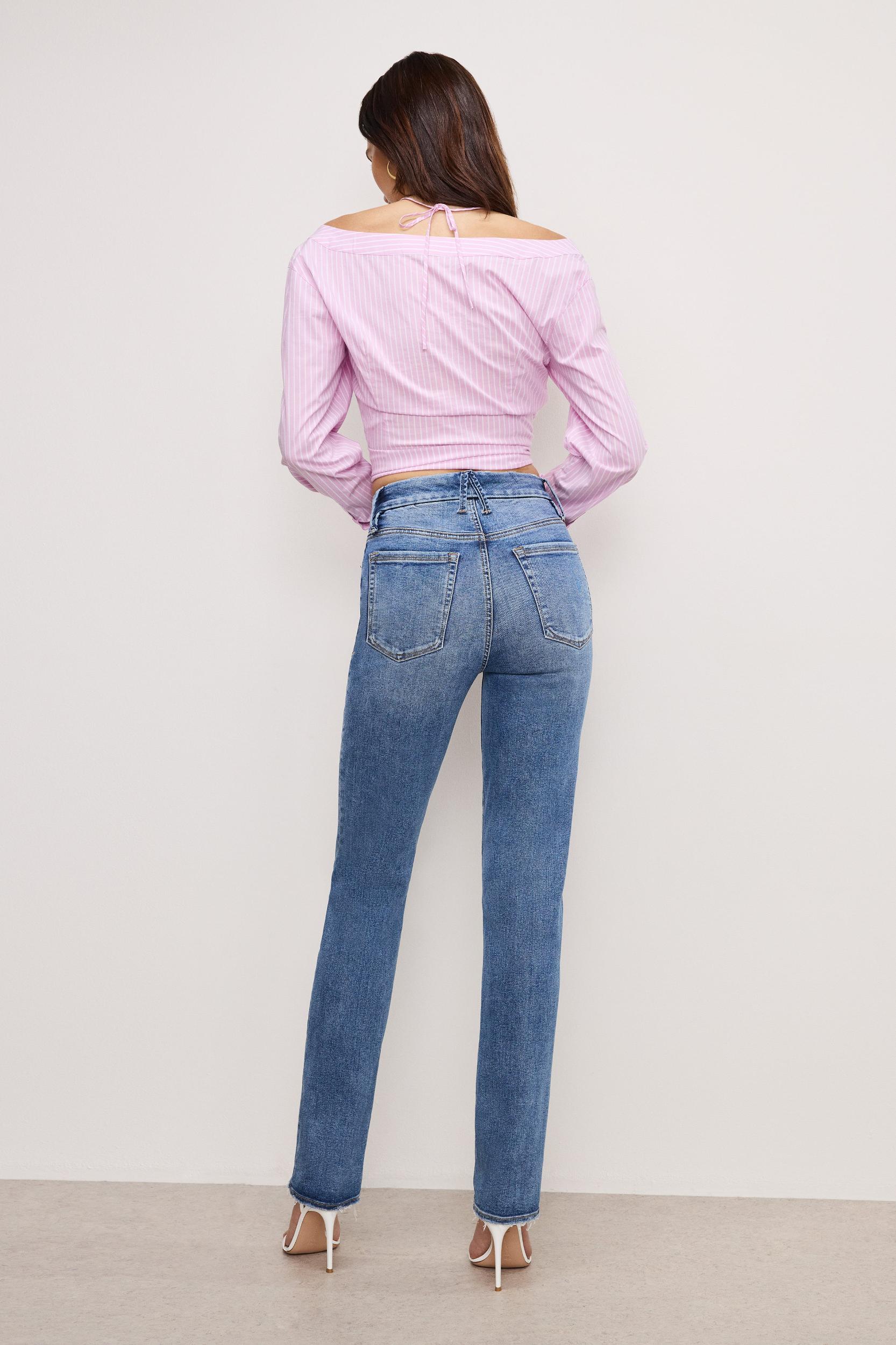 ALWAYS FITS GOOD LEGS STRAIGHT JEANS LONG | INDIGO316 Product Image