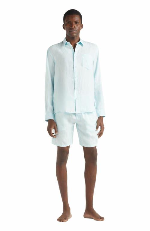 Vilebrequin Men's Natural Dye Linen Shirt Product Image