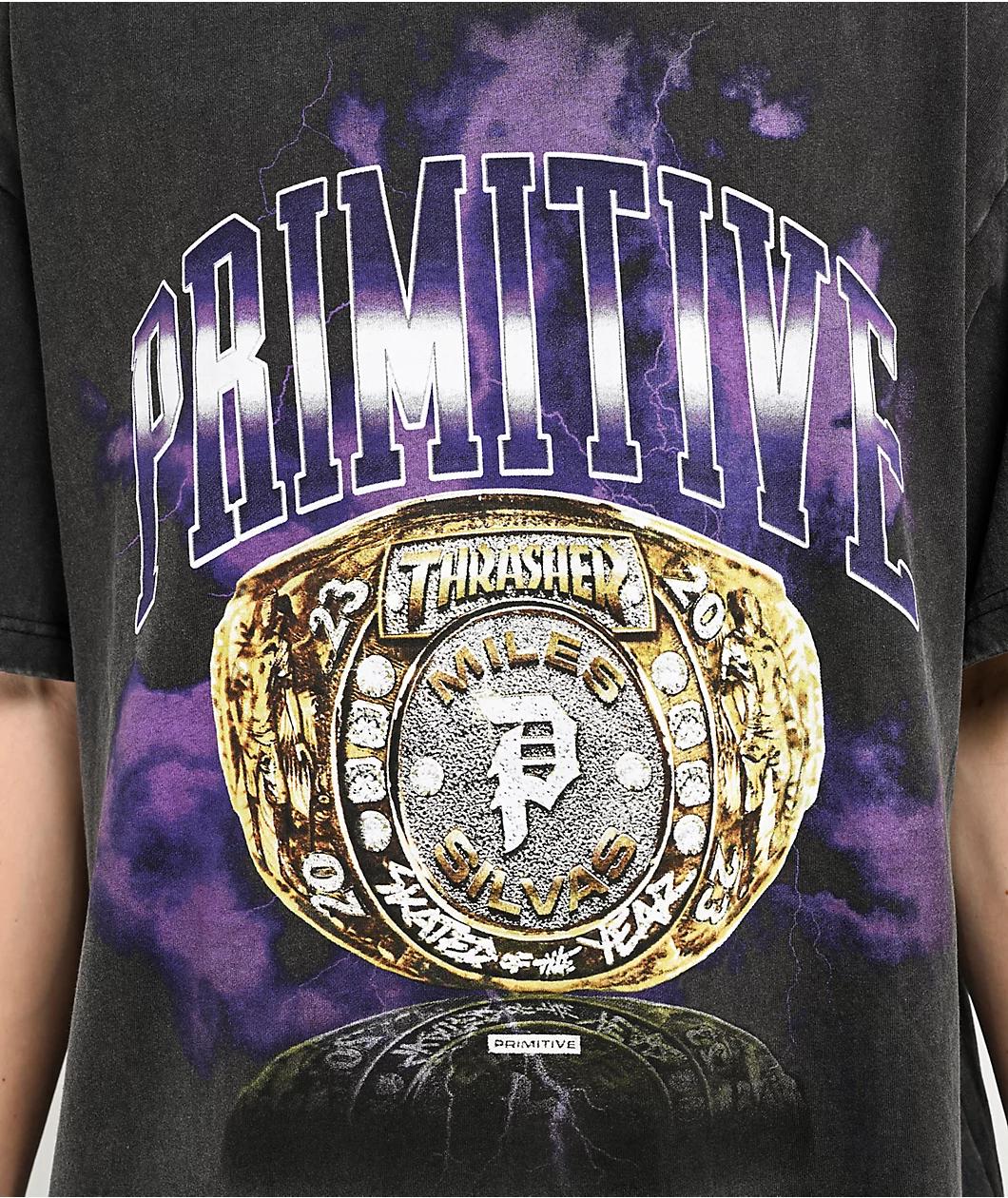 Primitive SOTY Washed Black T-shirt Product Image
