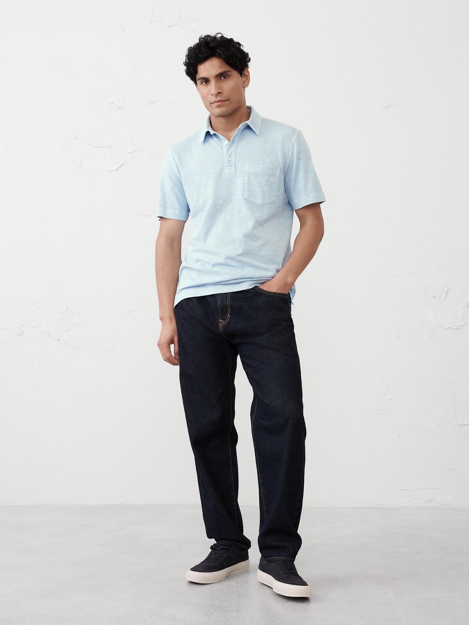 Vintage Slub Polo Product Image