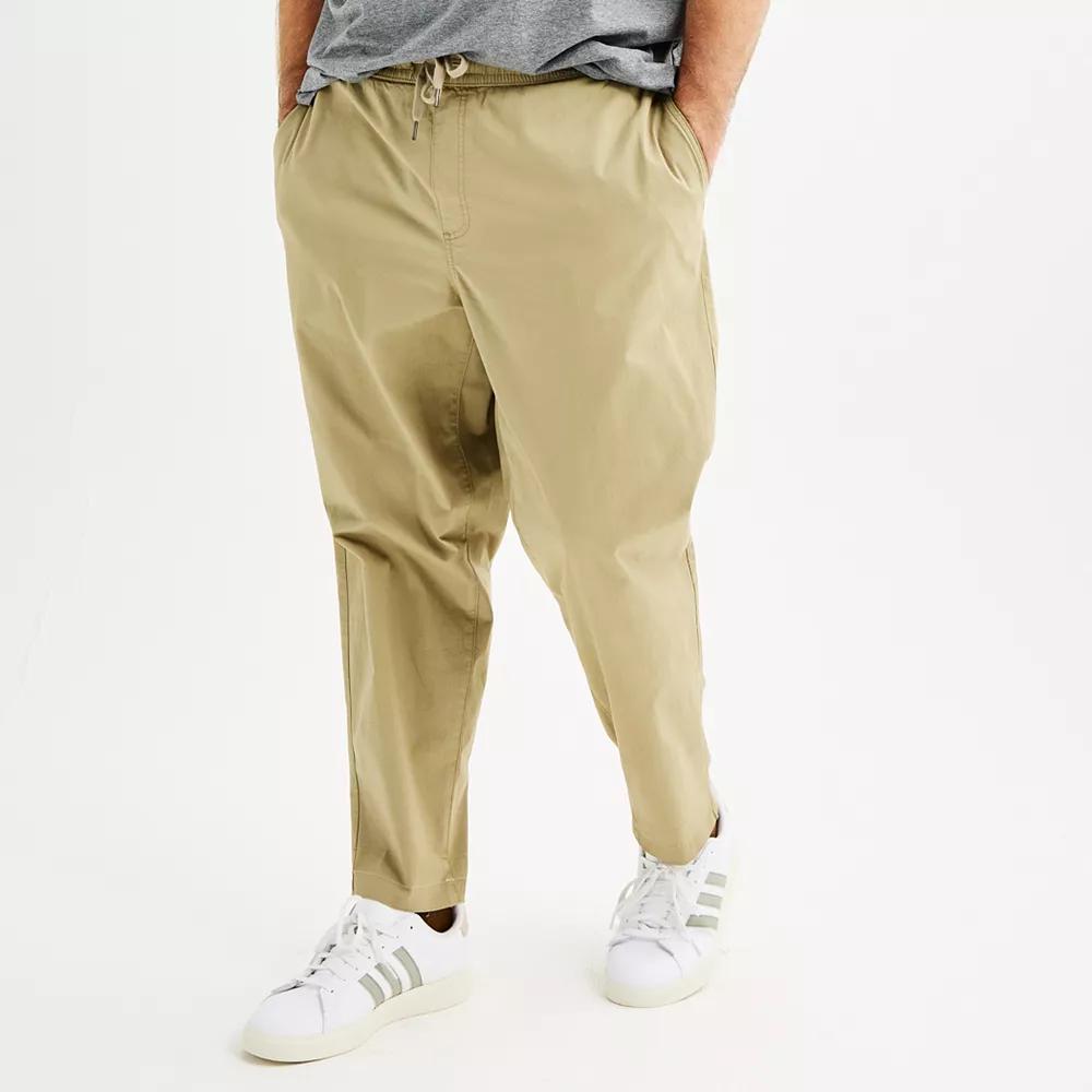 Big & Tall Sonoma Goods For Life® Pull-On Pants, Men's, Size: XXL Tall, Green Product Image