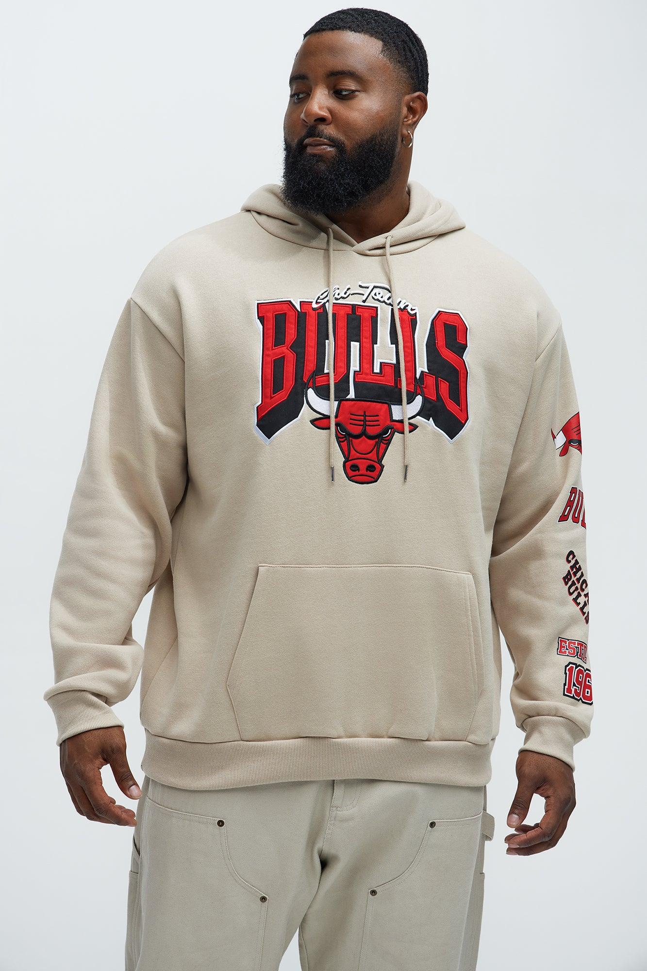 Bulls City Connect Hoodie - Sand Male Product Image