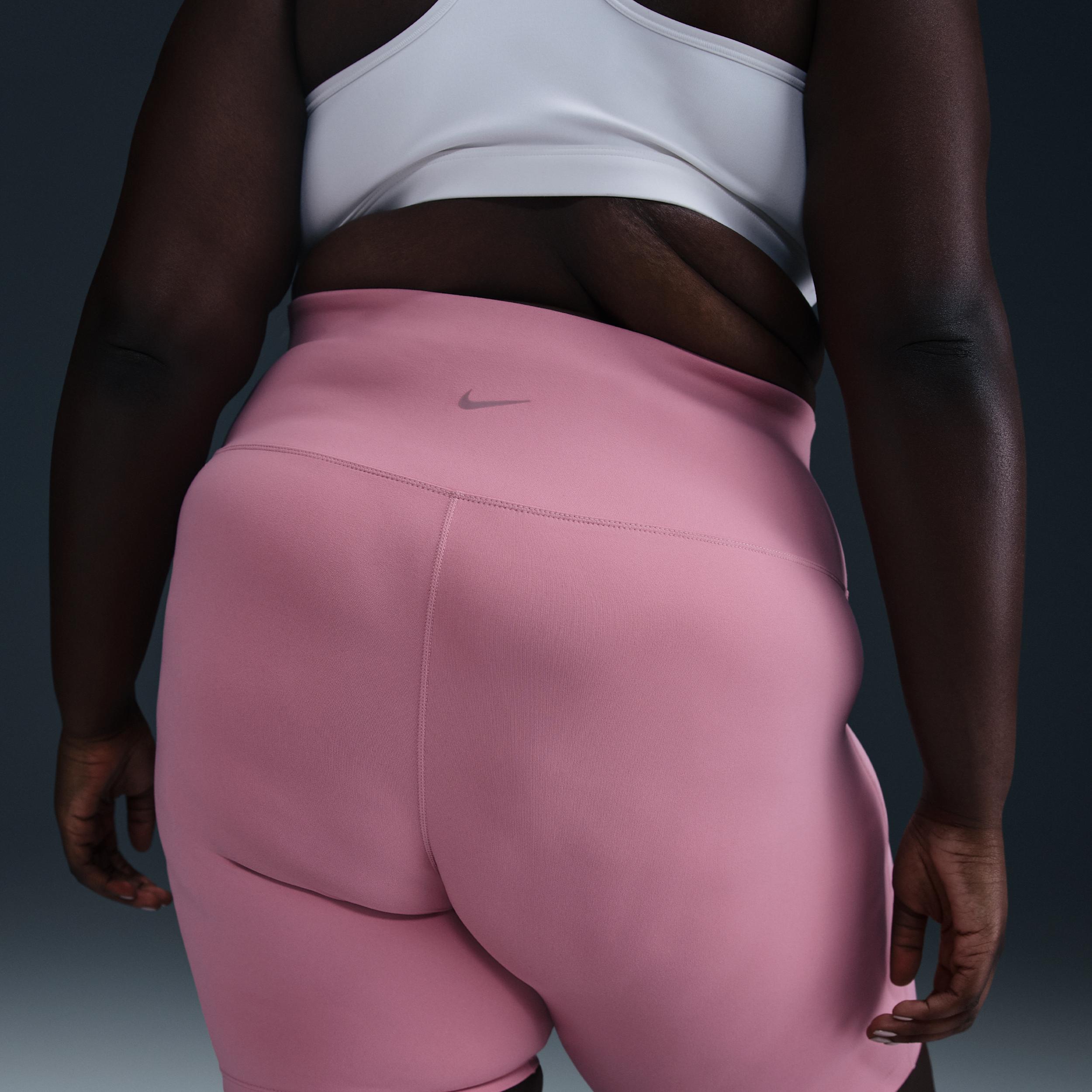 Nike Women's One High-Waisted 8" Biker Shorts with Pockets (Plus Size) Product Image