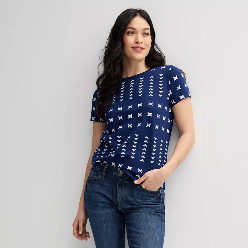 Women's Sonoma Goods For Life® Short-Sleeve Crew Tee,  Product Image