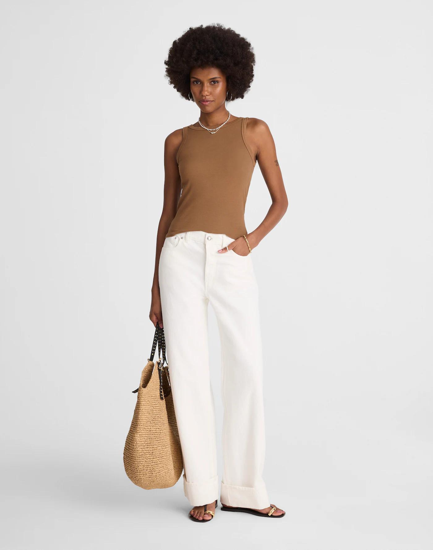 (Re)generative Cotton Essential High-Neck Tank Product Image