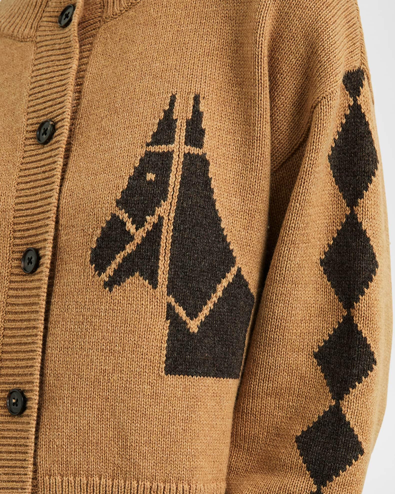 Mavie Wool-Blend Cardigan Product Image