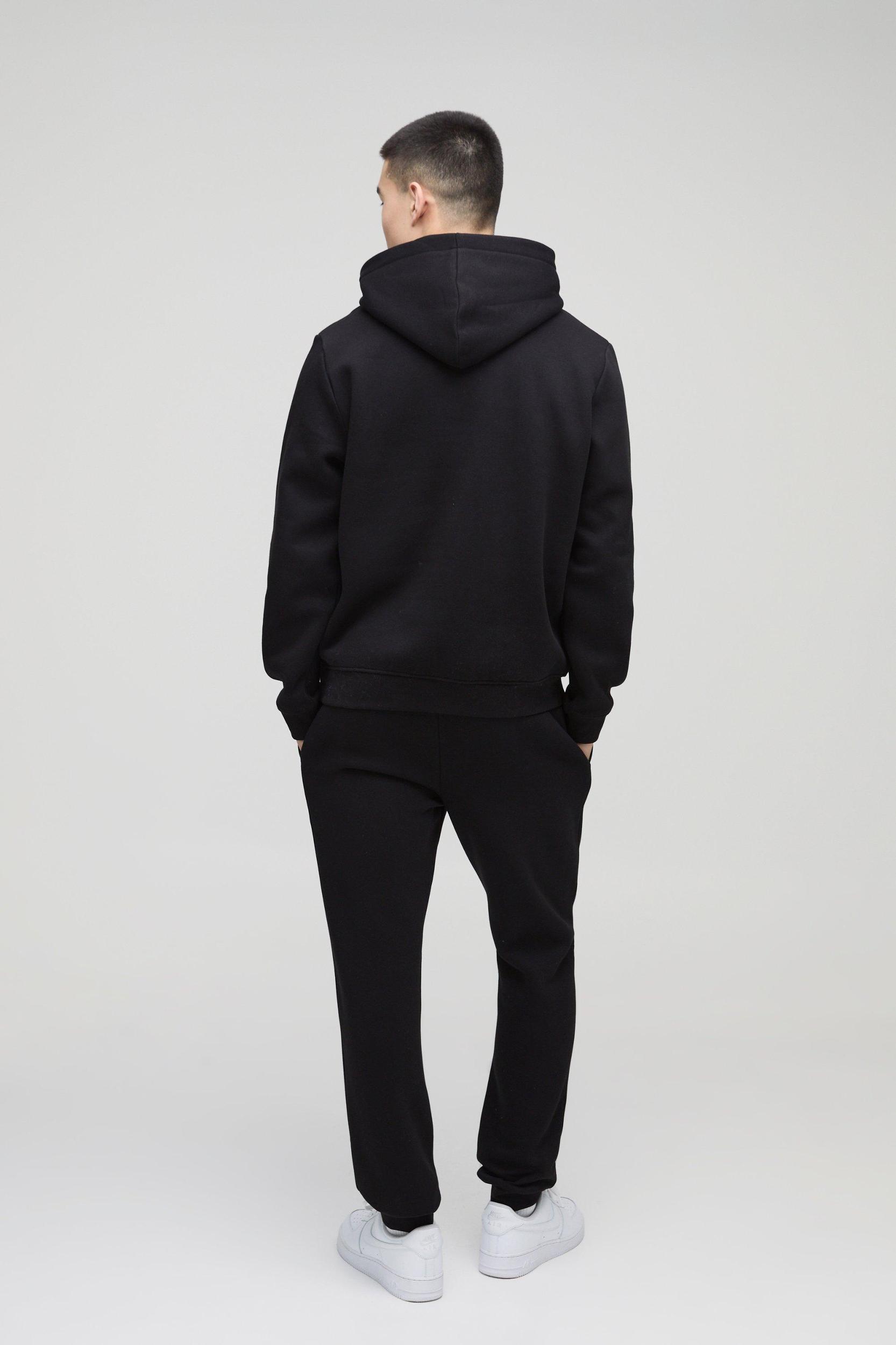 330GSM Slim Fit Basic Sweatpants | boohooMAN USA Product Image