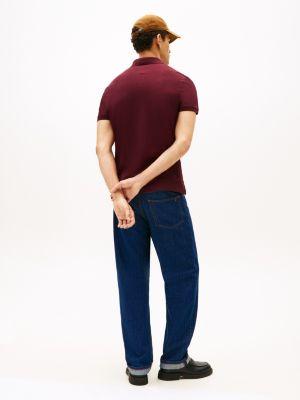 Regular Fit 1985 Flag Graphic Pique Polo Product Image