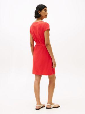 Belted Stretch T-Shirt Dress Product Image