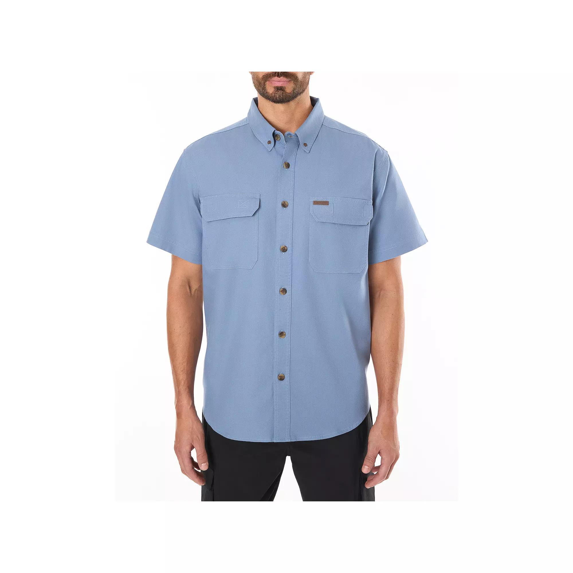 Men's Smith's Workwear Stretch Button-Down Shirt,  Product Image