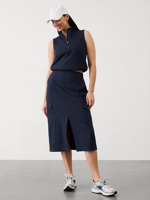 Brooklyn Heights High Rise Cargo Skirt Product Image