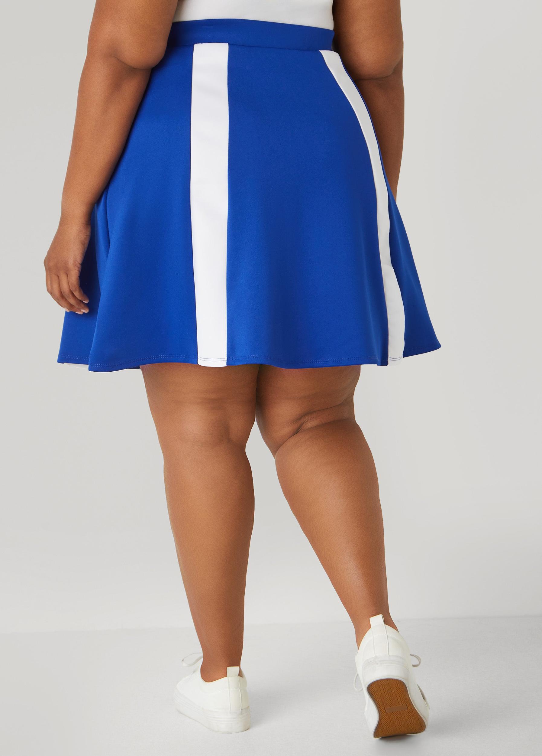 Stripe Trimmed Tennis Skirt Product Image