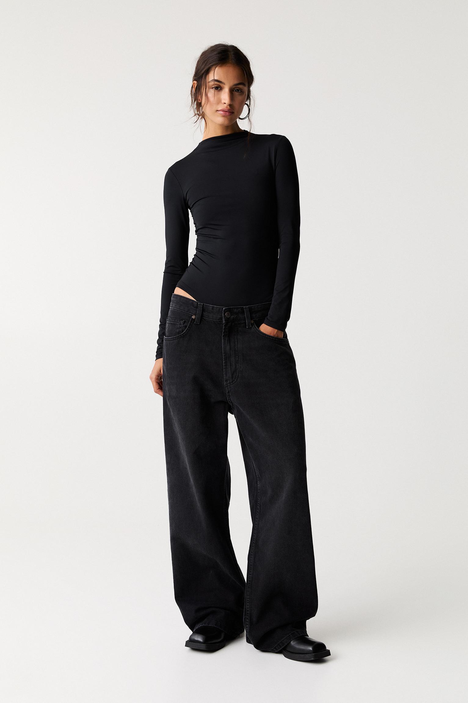 Long sleeve polyamide bodysuit Product Image