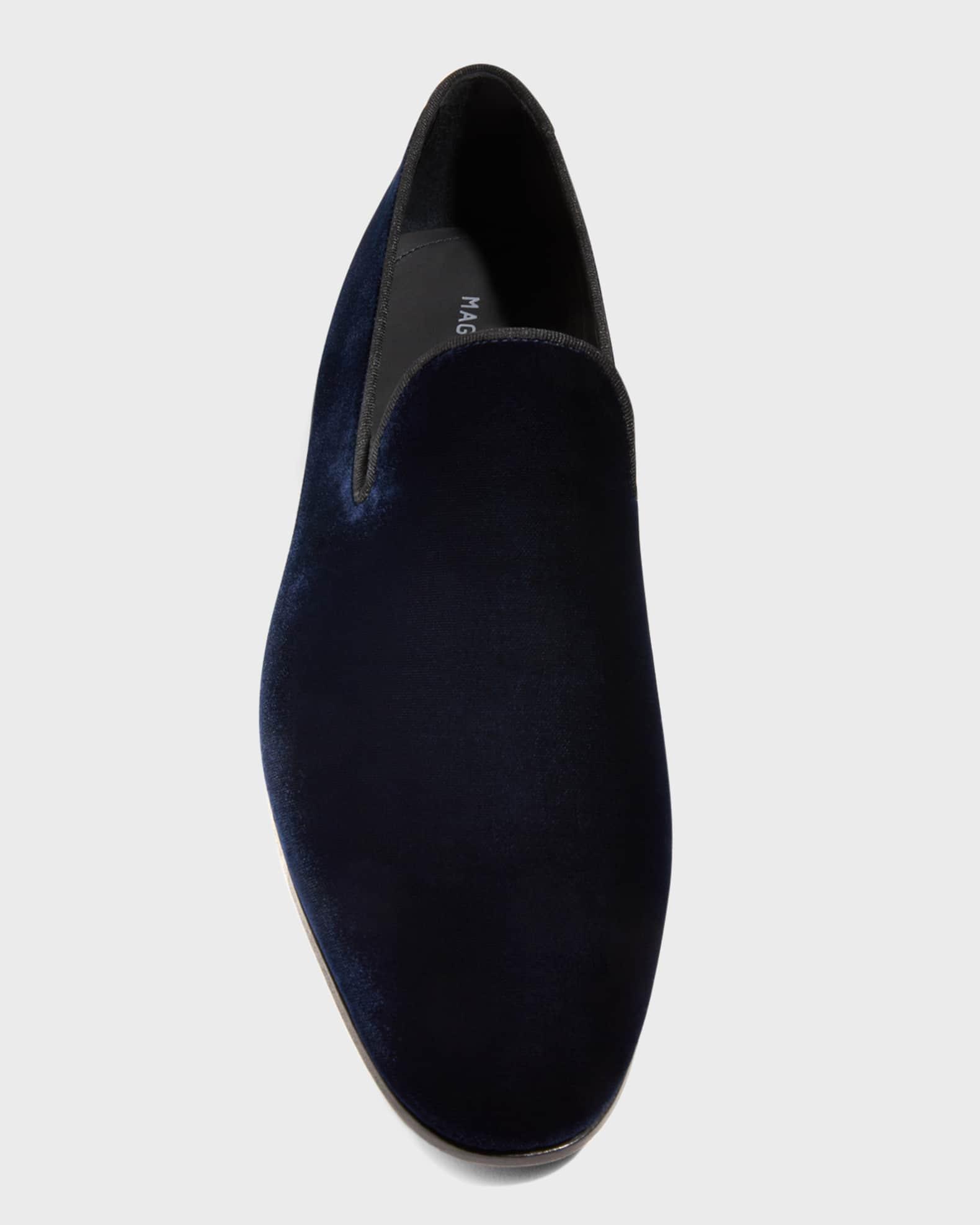 Men's Jareth Velvet Venetian Loafers Product Image