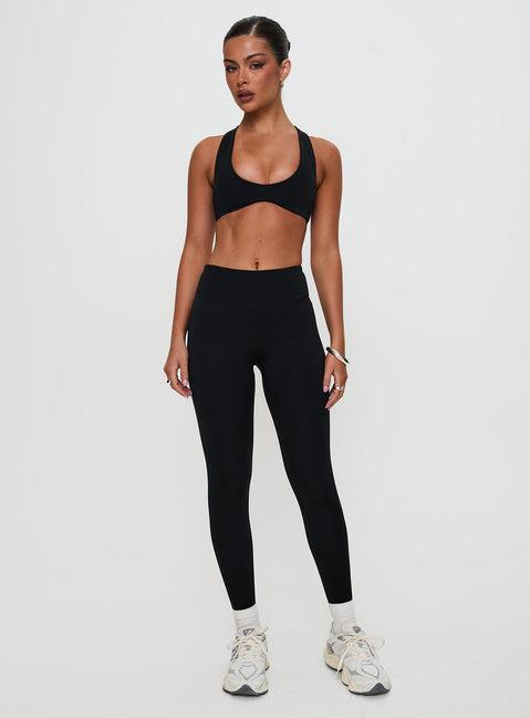 Pulse Full Length Active Tights Black Product Image