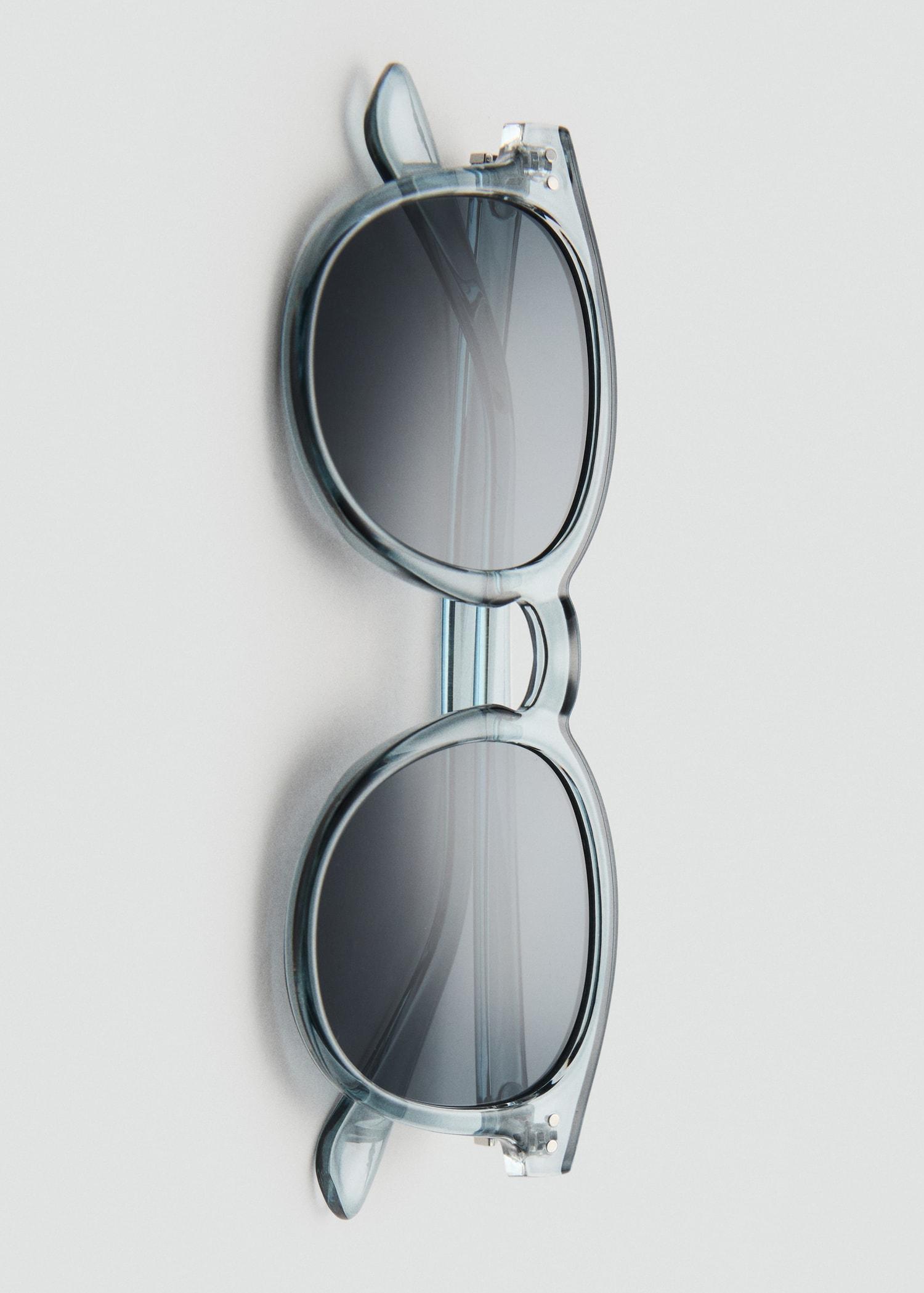 Round-framed sunglasses - Men | MANGO USA Product Image