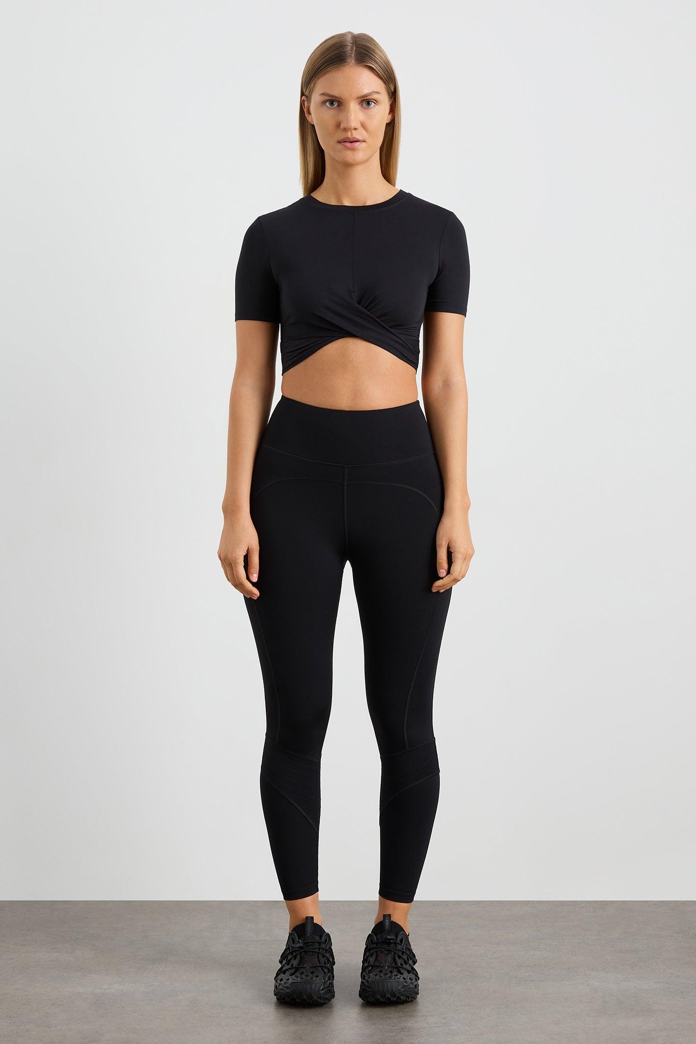 Crop Twist Front Tee 130 Product Image