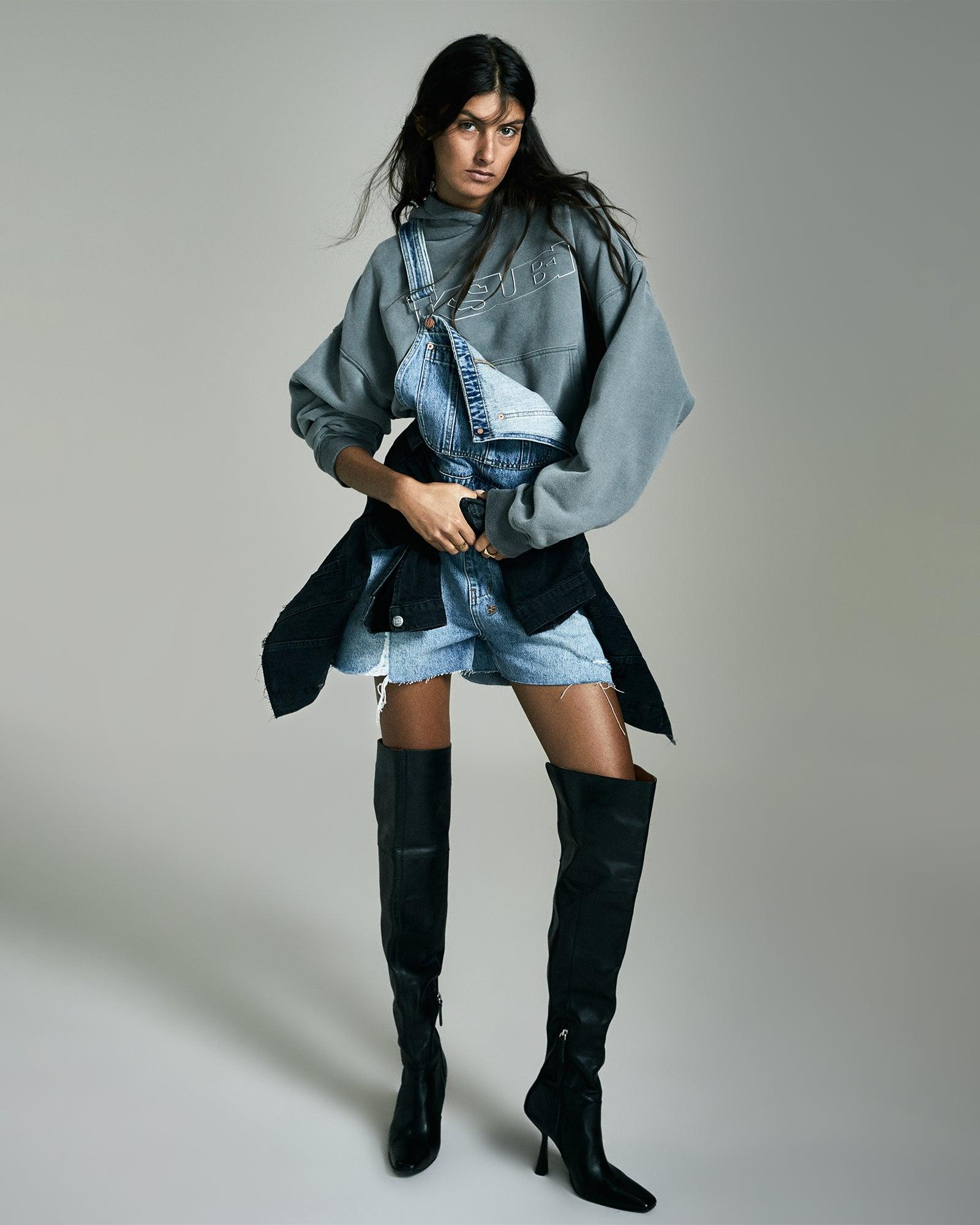 EASY CUTOFF OVERALL LIFETIME DRAGGED Female Product Image