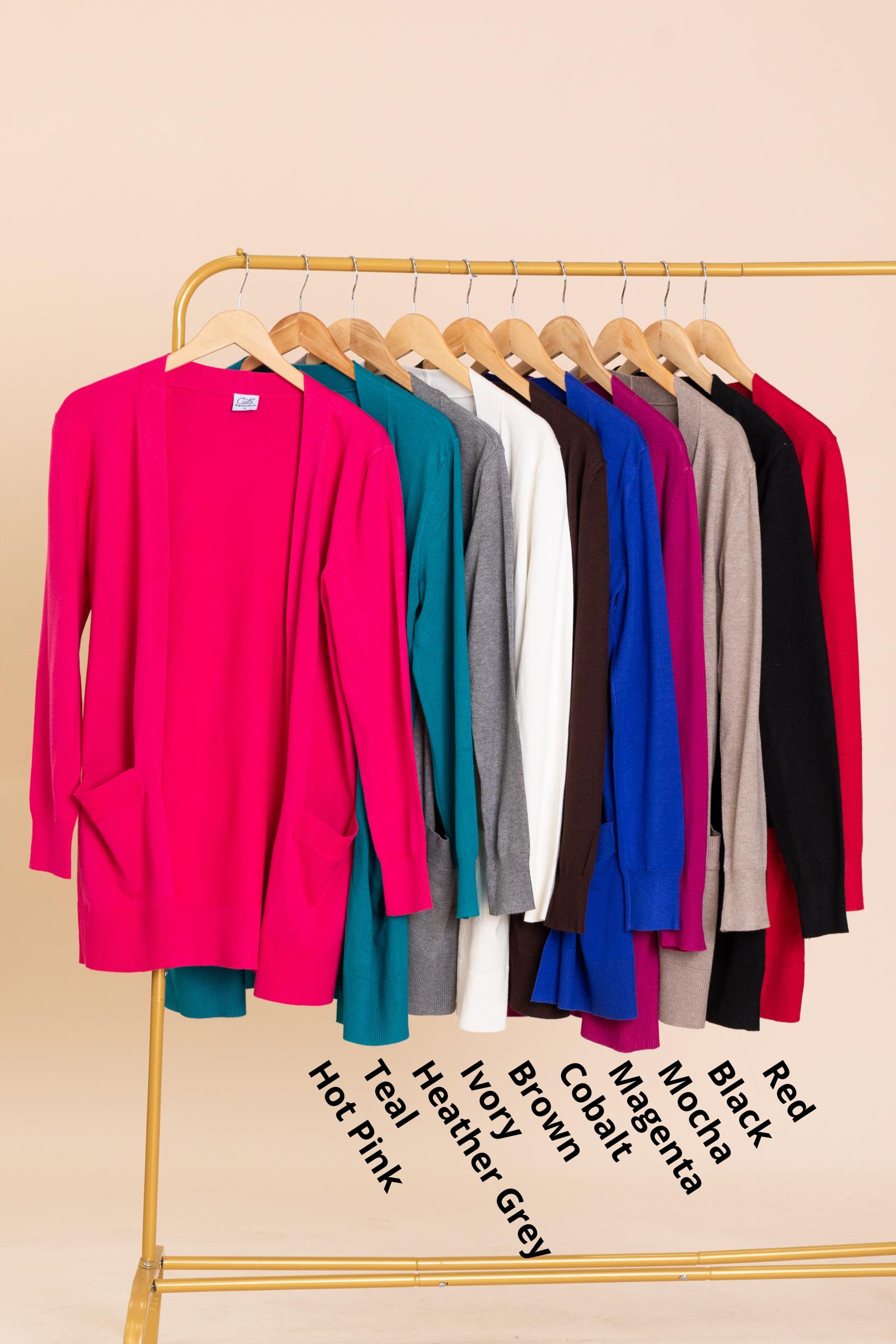 Lightweight Mid Length Cardigan Product Image