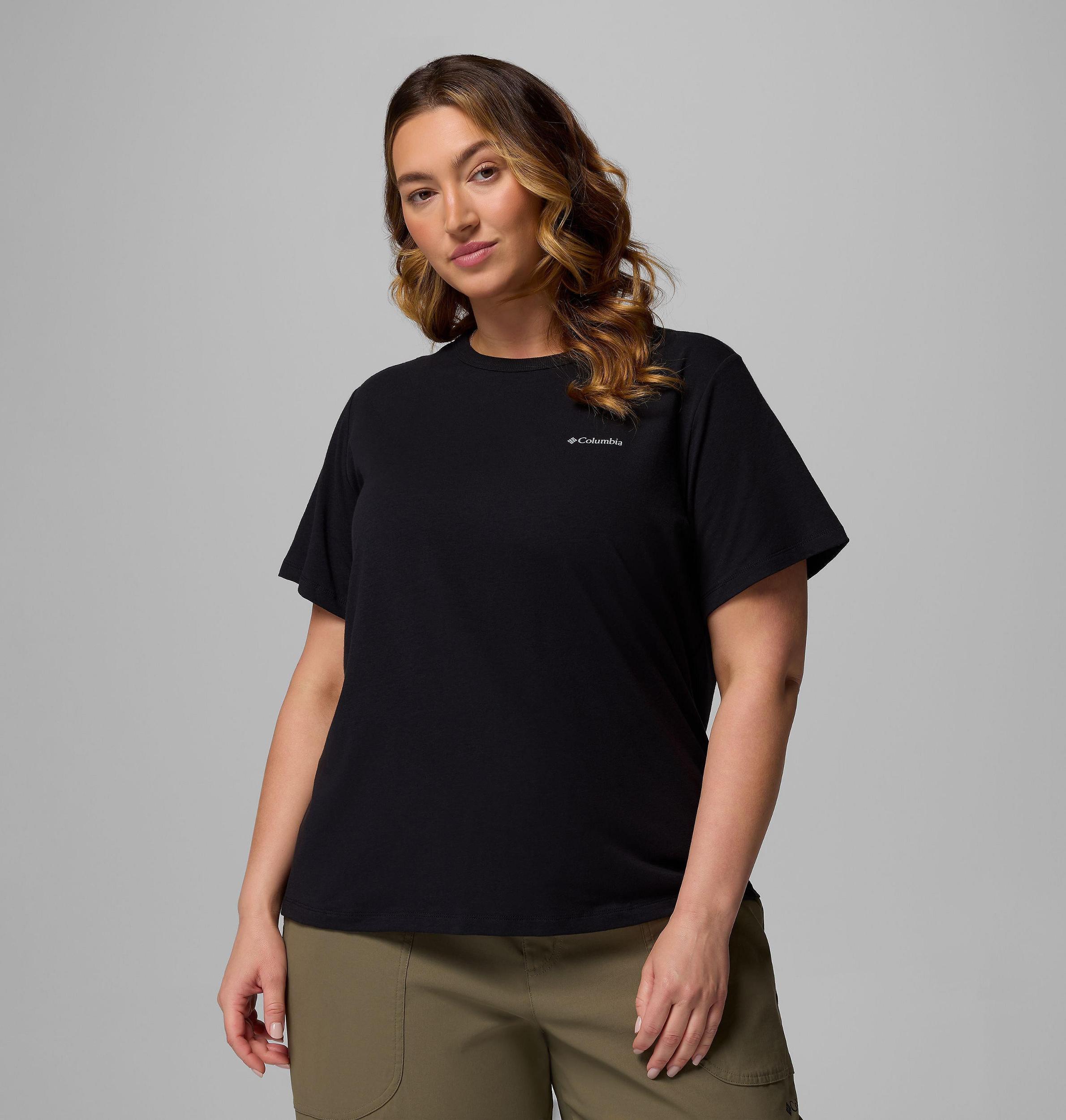 Columbia Womens Sun Trek Short Sleeve Shirt II - Plus Size- Product Image