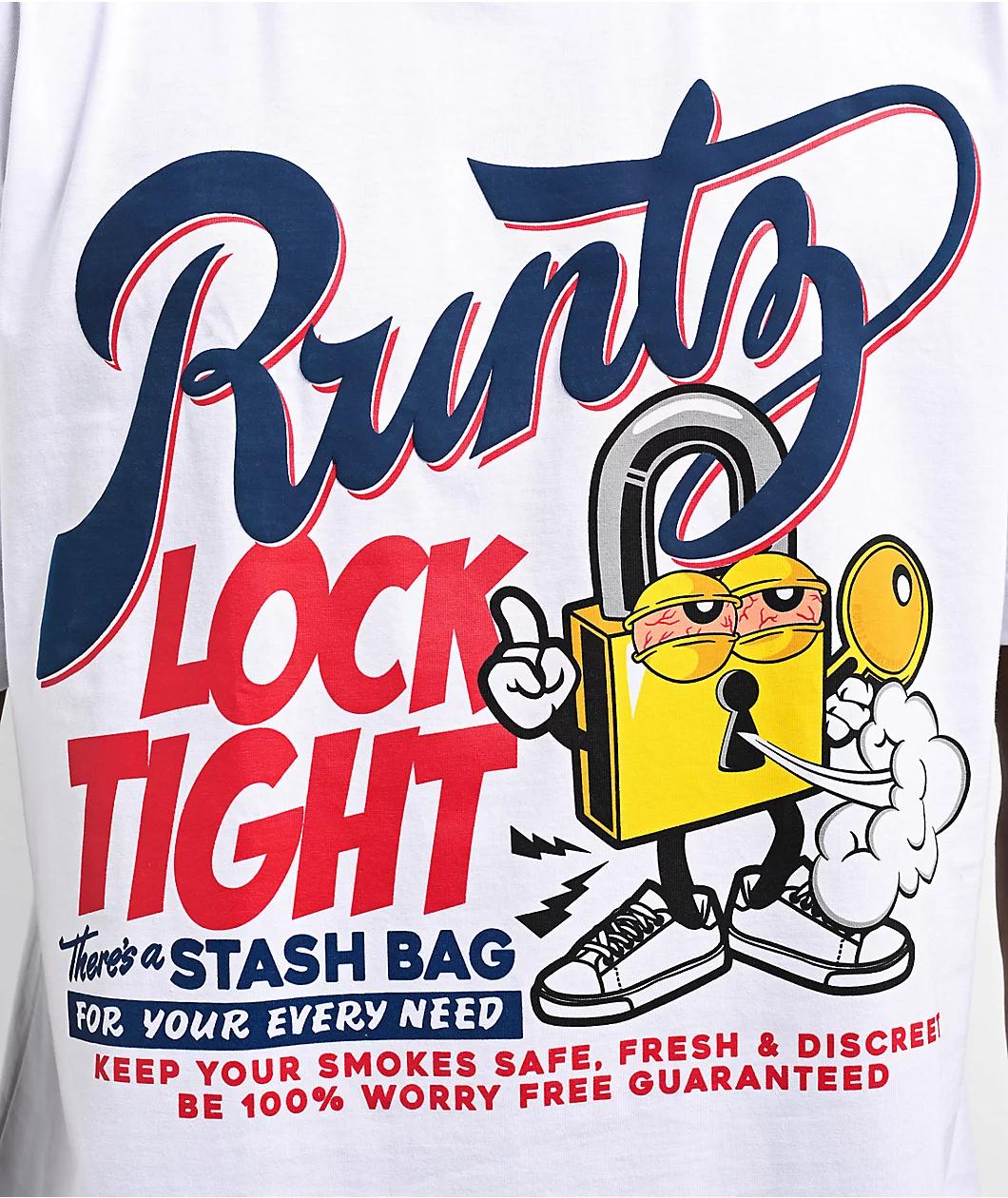Runtz Lock Tight White T-Shirt Product Image