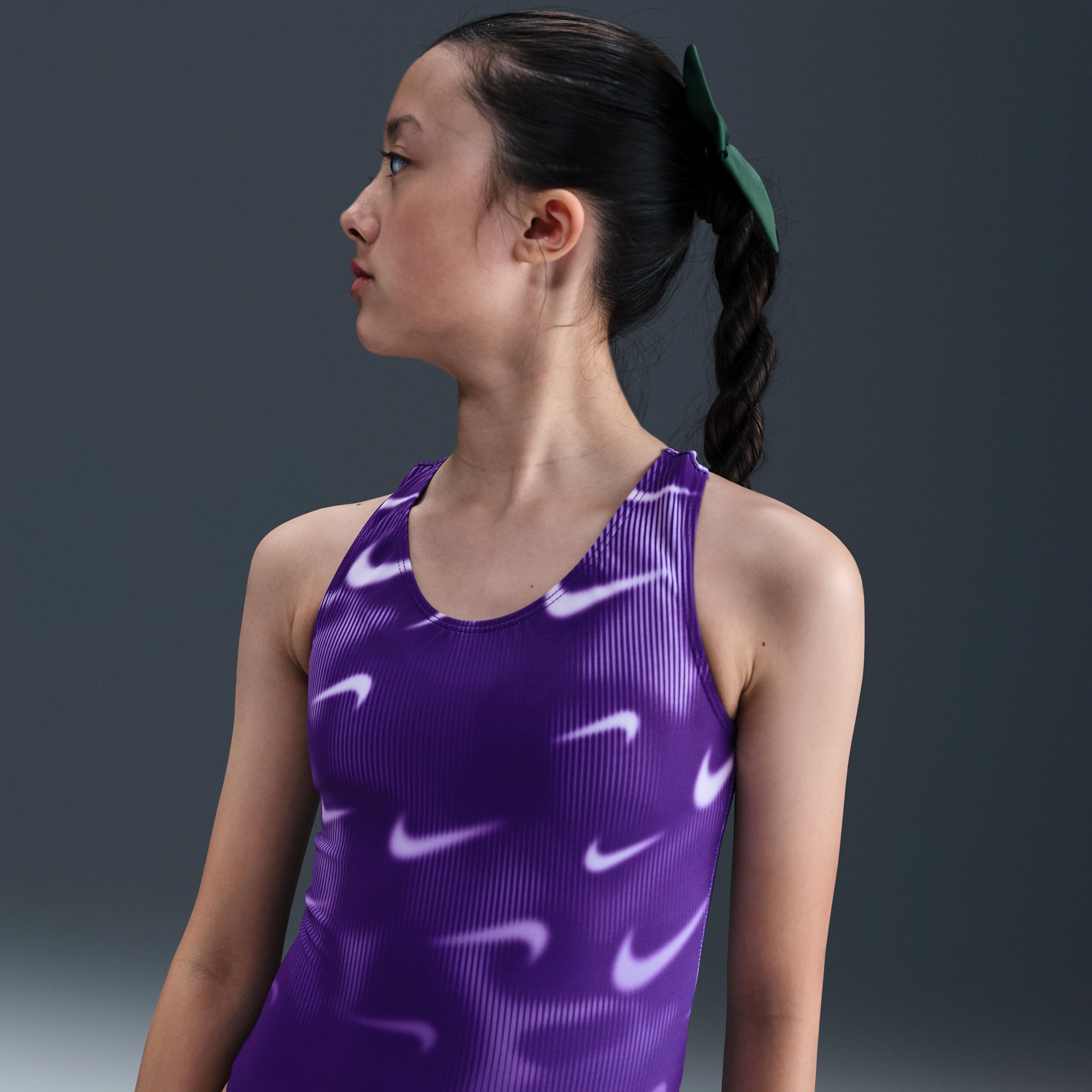 Nike Womens Gymnastics Nike Womens Dynamic Racerback Leotard | NKA023-148 Product Image