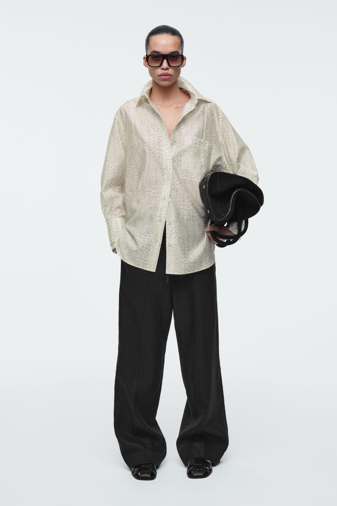 PRINTED FLUID SHIRT Product Image