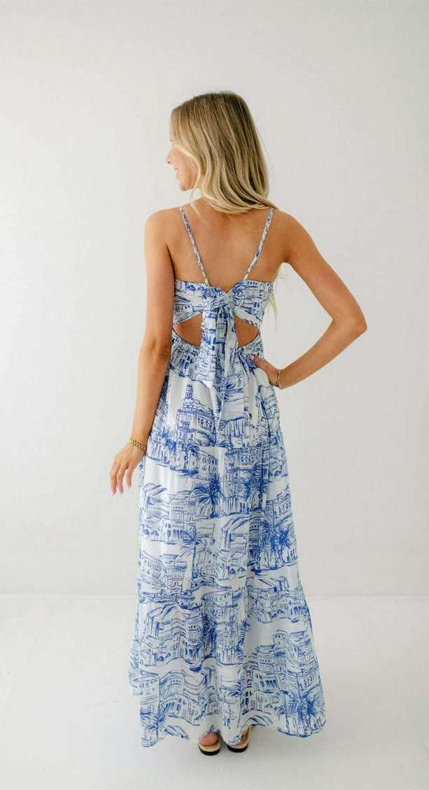 Meet Me In Santorini Coastal Maxi Product Image