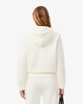 Women's Relaxed Fit Piqué Hoodie Product Image