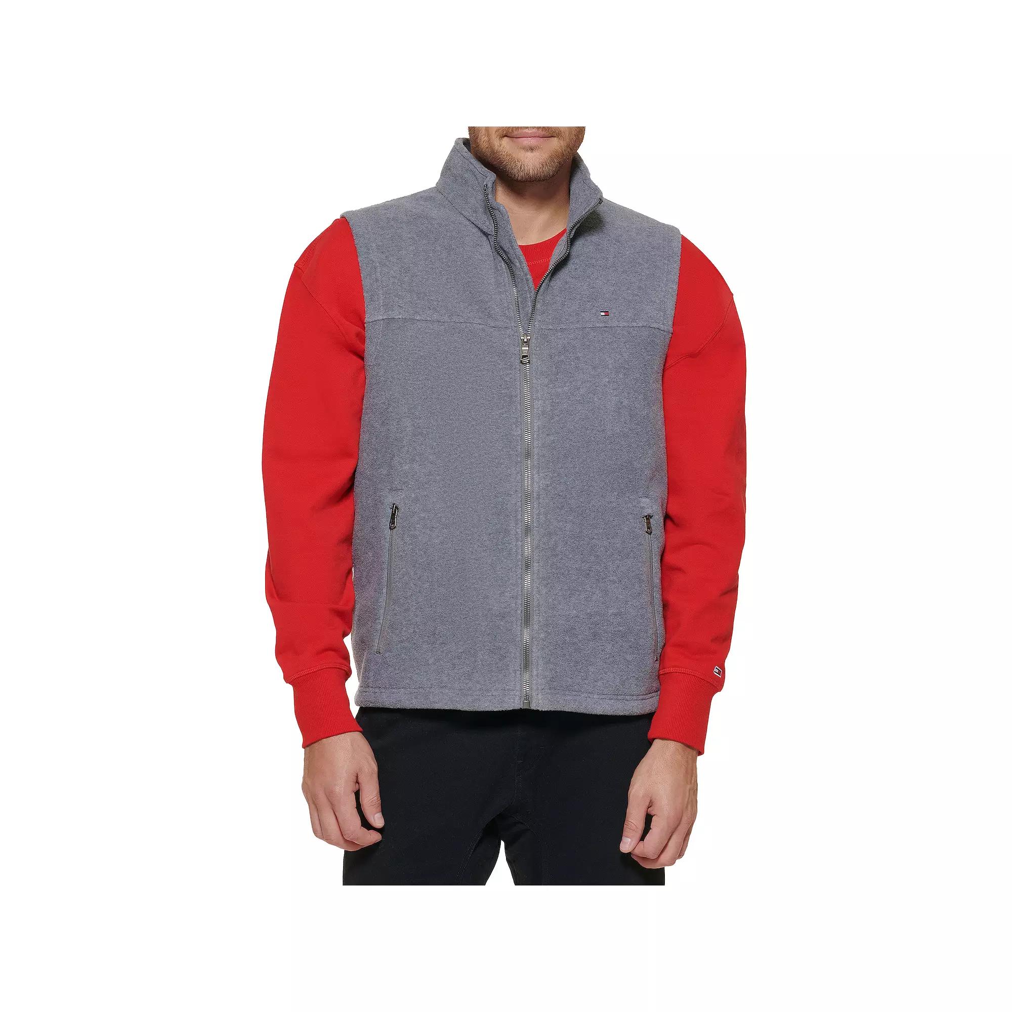 Men's Tommy Hilfiger Fleece Vest,  Product Image