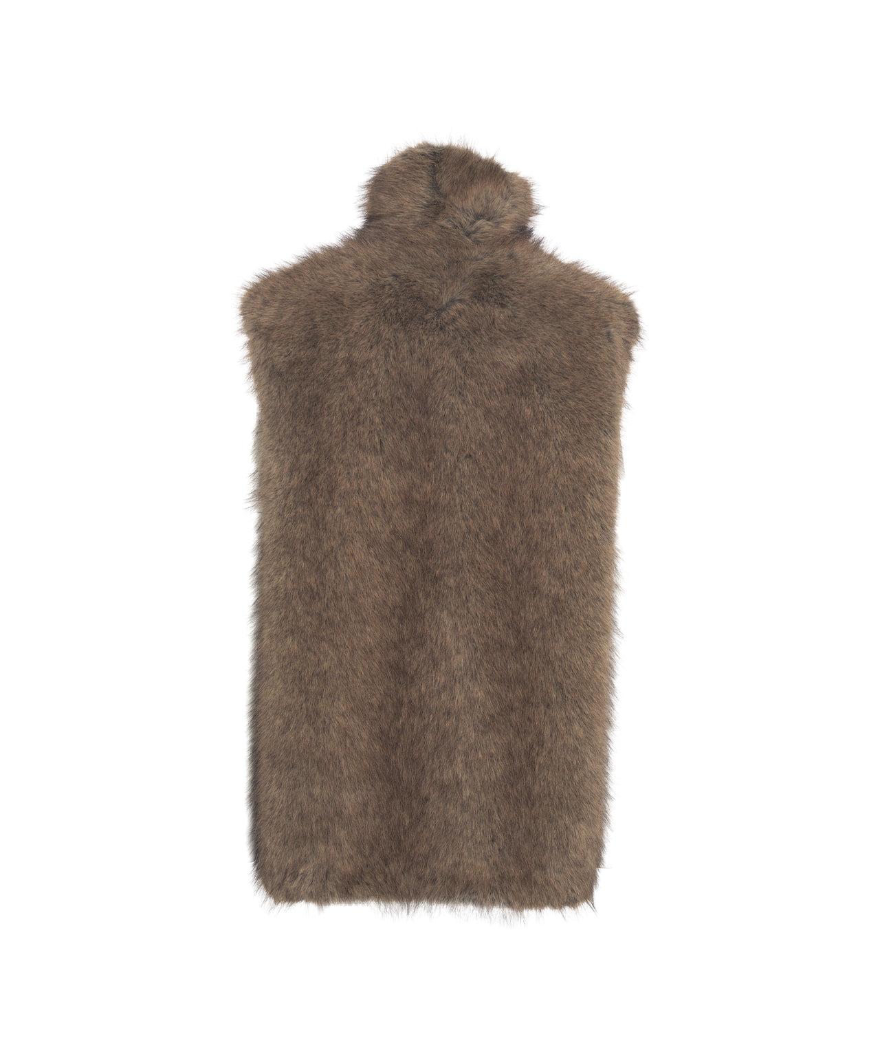 Faux fur vest Product Image