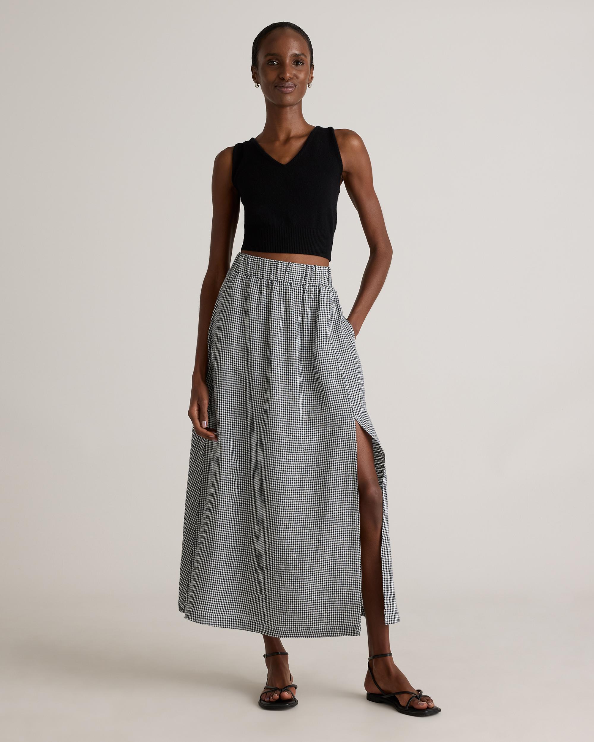 Quince | Women's 100% European Linen Maxi Skirt Product Image