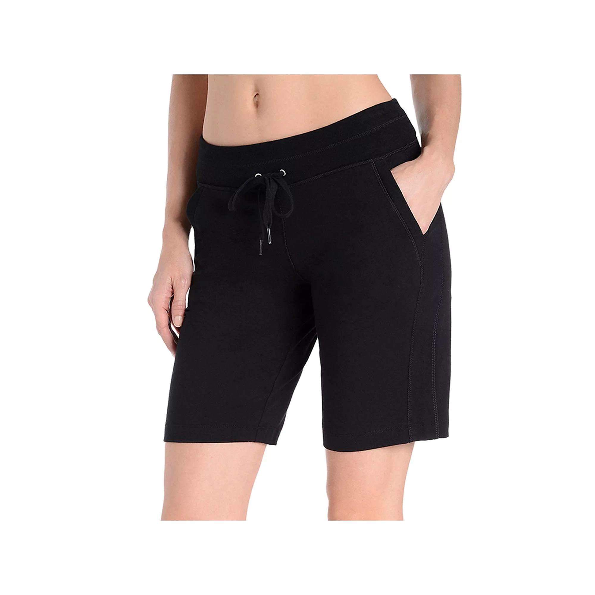 Women's Danskin High-Waisted Bermuda Shorts,  Product Image