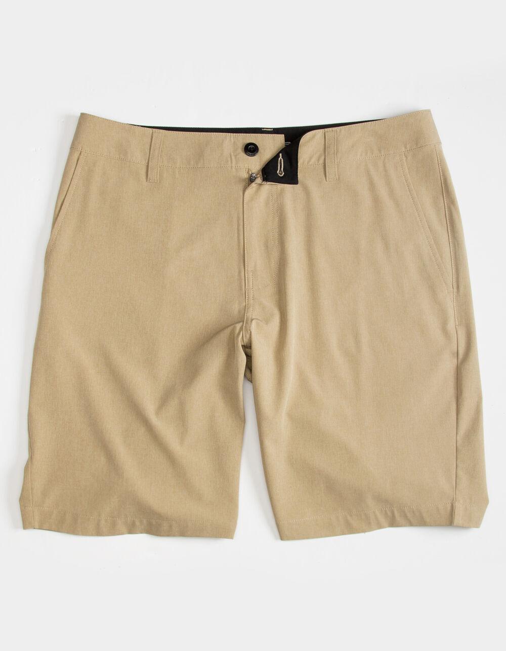 RSQ Mens Hybrid Shorts - DK KHAKI Product Image