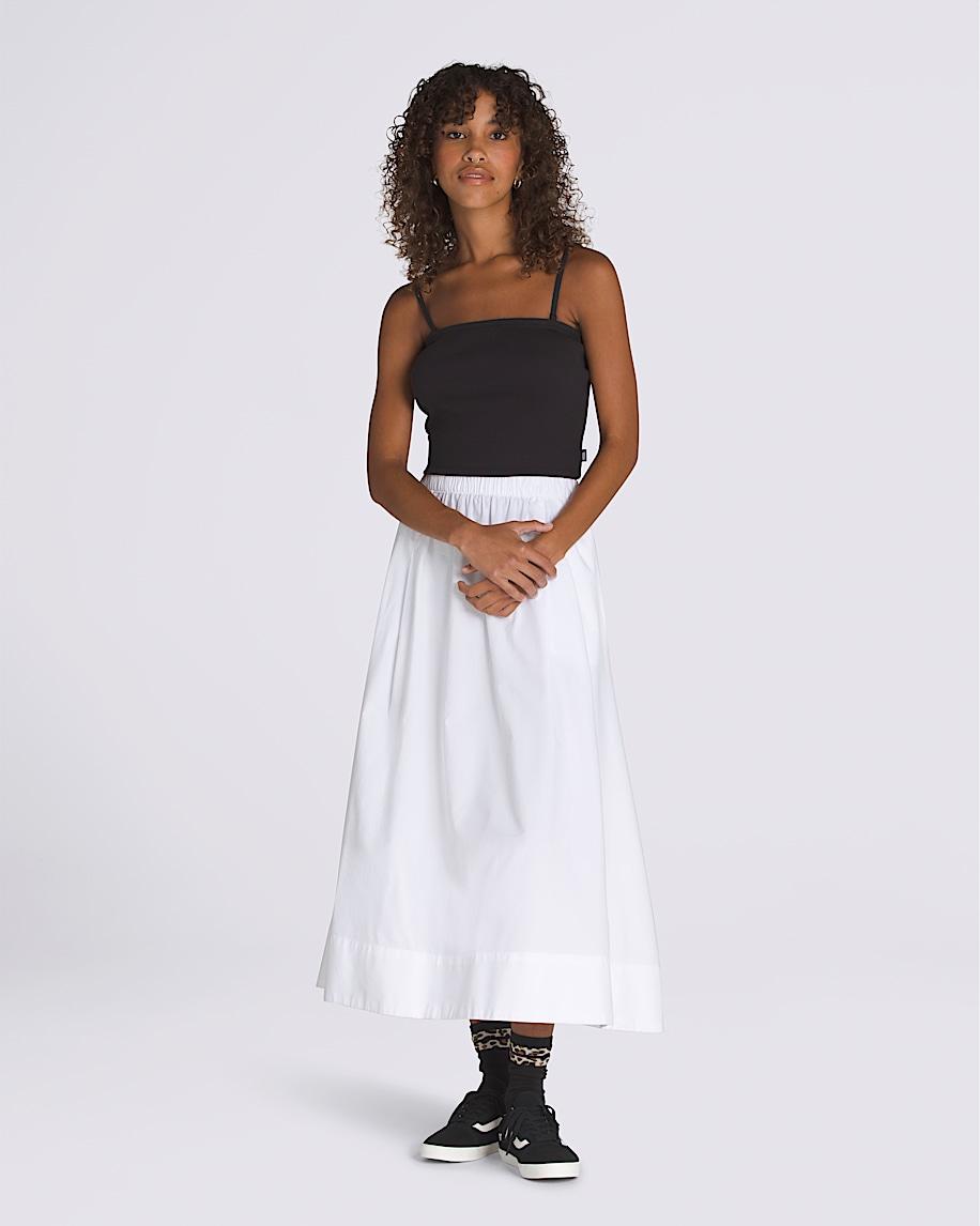 Drew Rib Tube Top in Black| Vans US Product Image