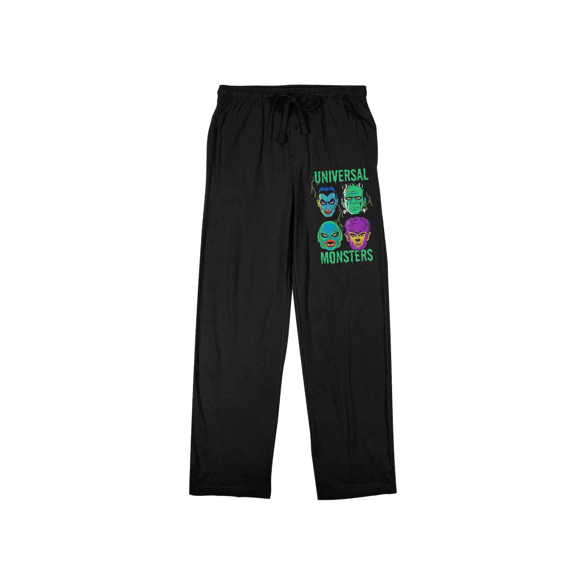 Men's American Horror Story Pajama Pants, Size: Large, Black Product Image
