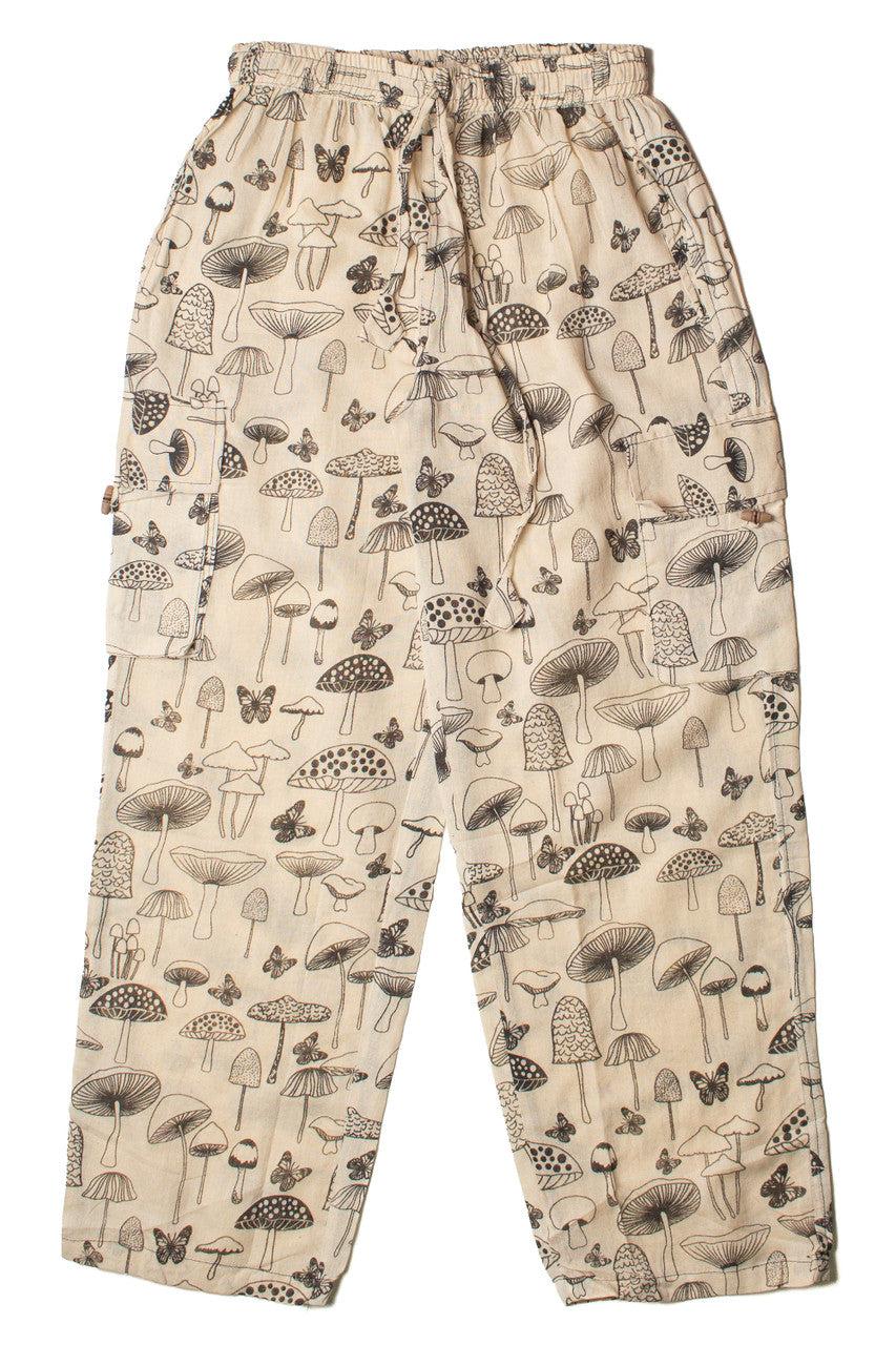 Natural Mushroom Cargo Pants Product Image