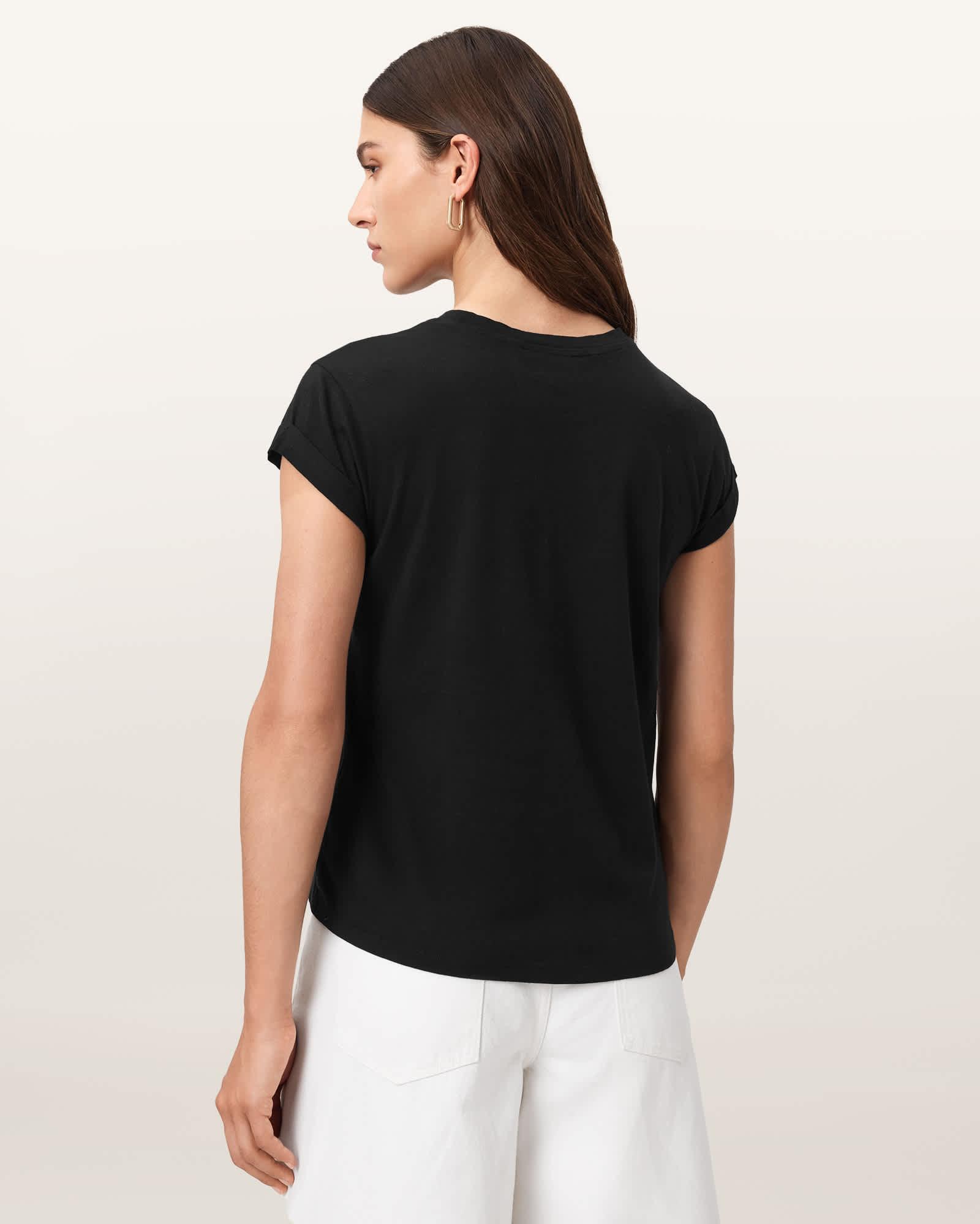 Anna Crew Neck Short Sleeve T-Shirt Product Image