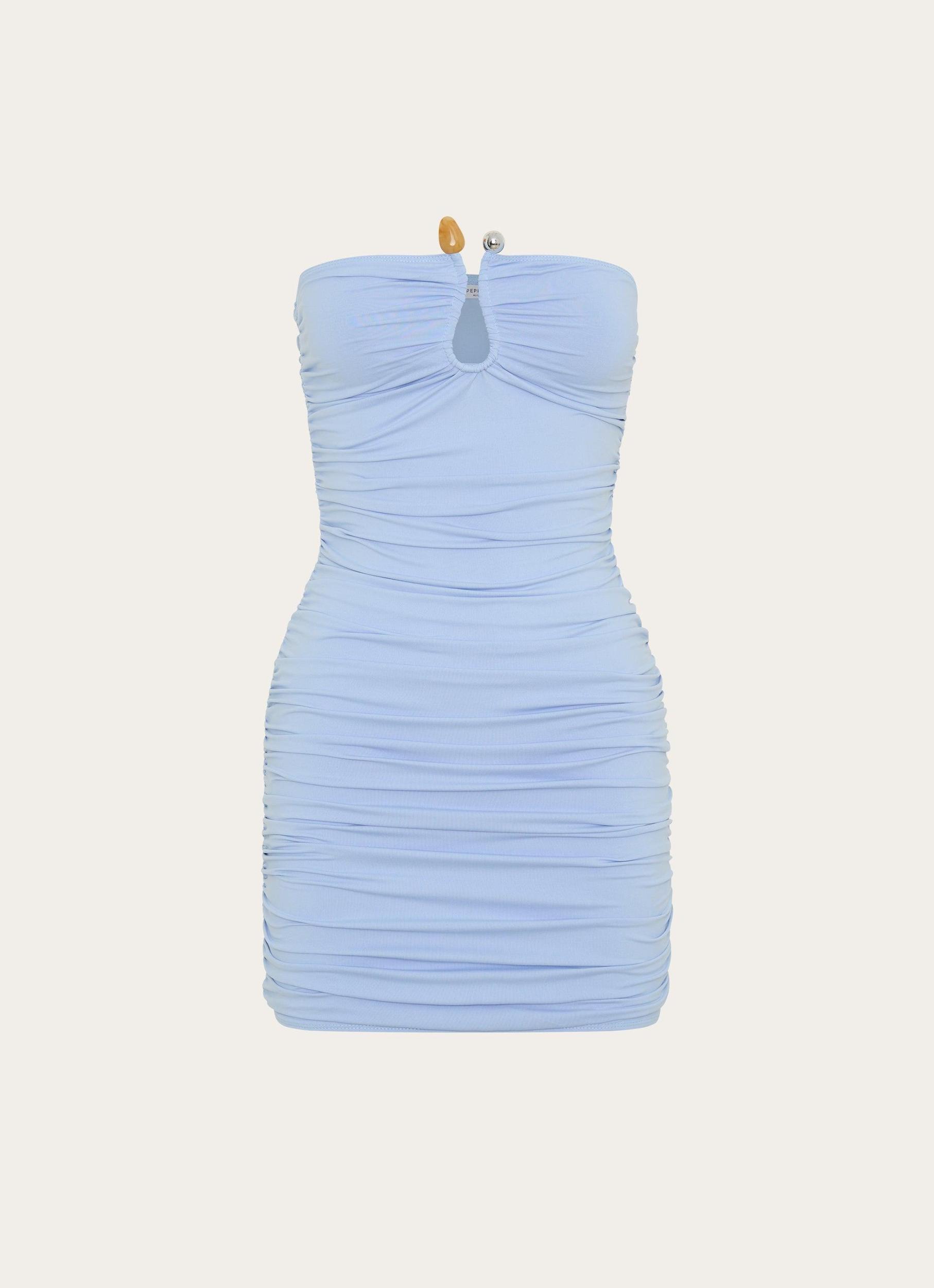 Rudy Mini Dress - Blue Product Image