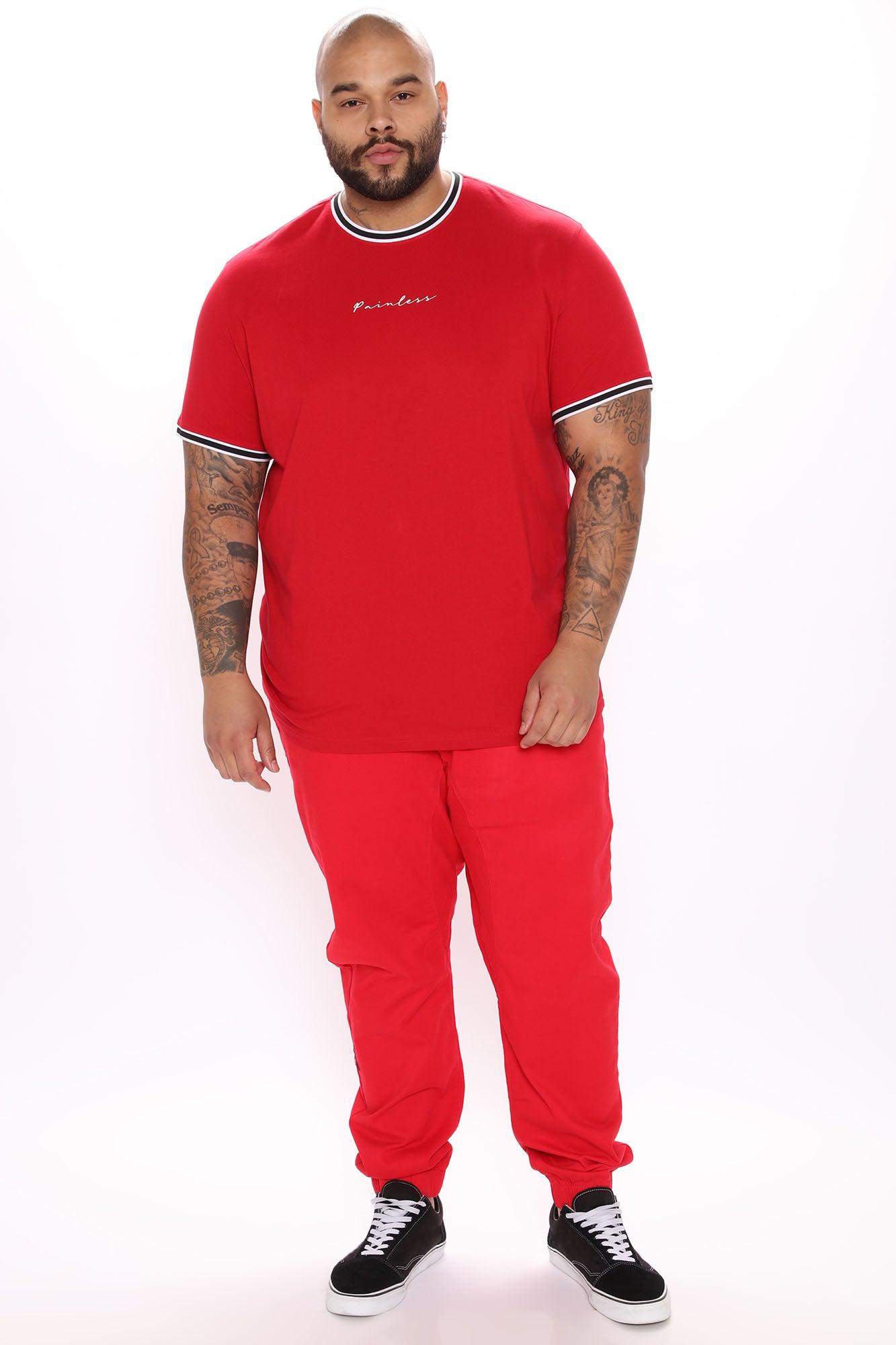 Painless Short Sleeve Tee - Red Product Image