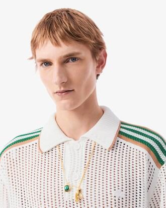 Runway Long Sleeved Knit Polo Product Image