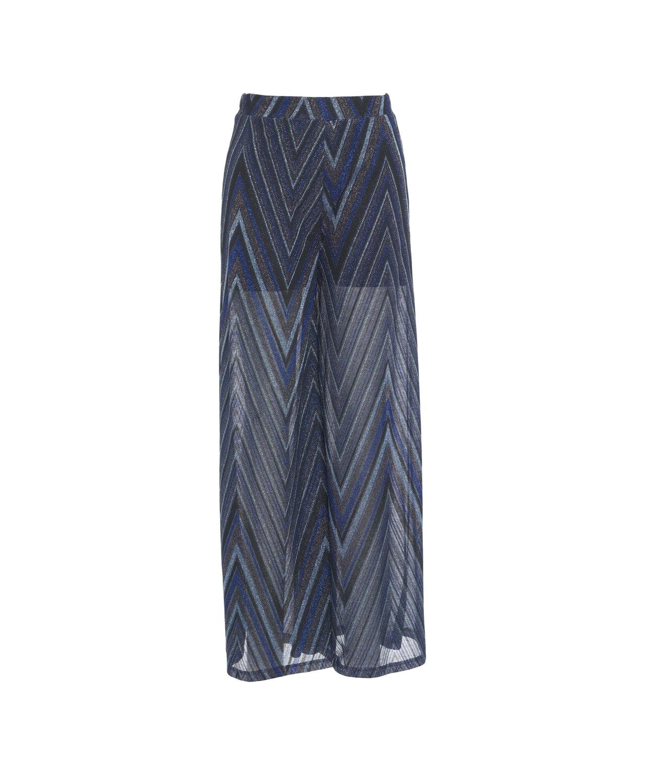 Wide leg pats in lurex Product Image