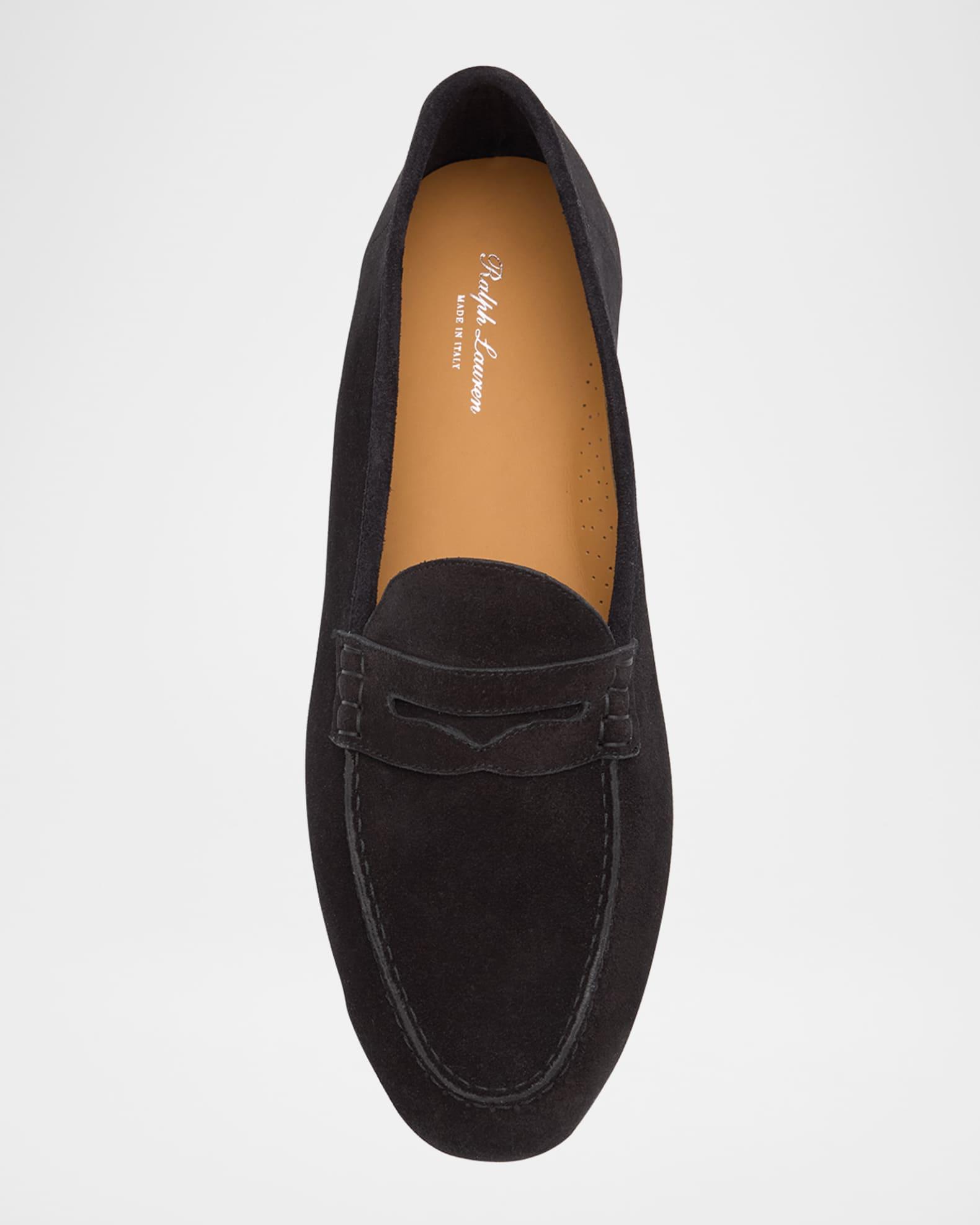 Men's Collins Suede Penny Loafers Product Image