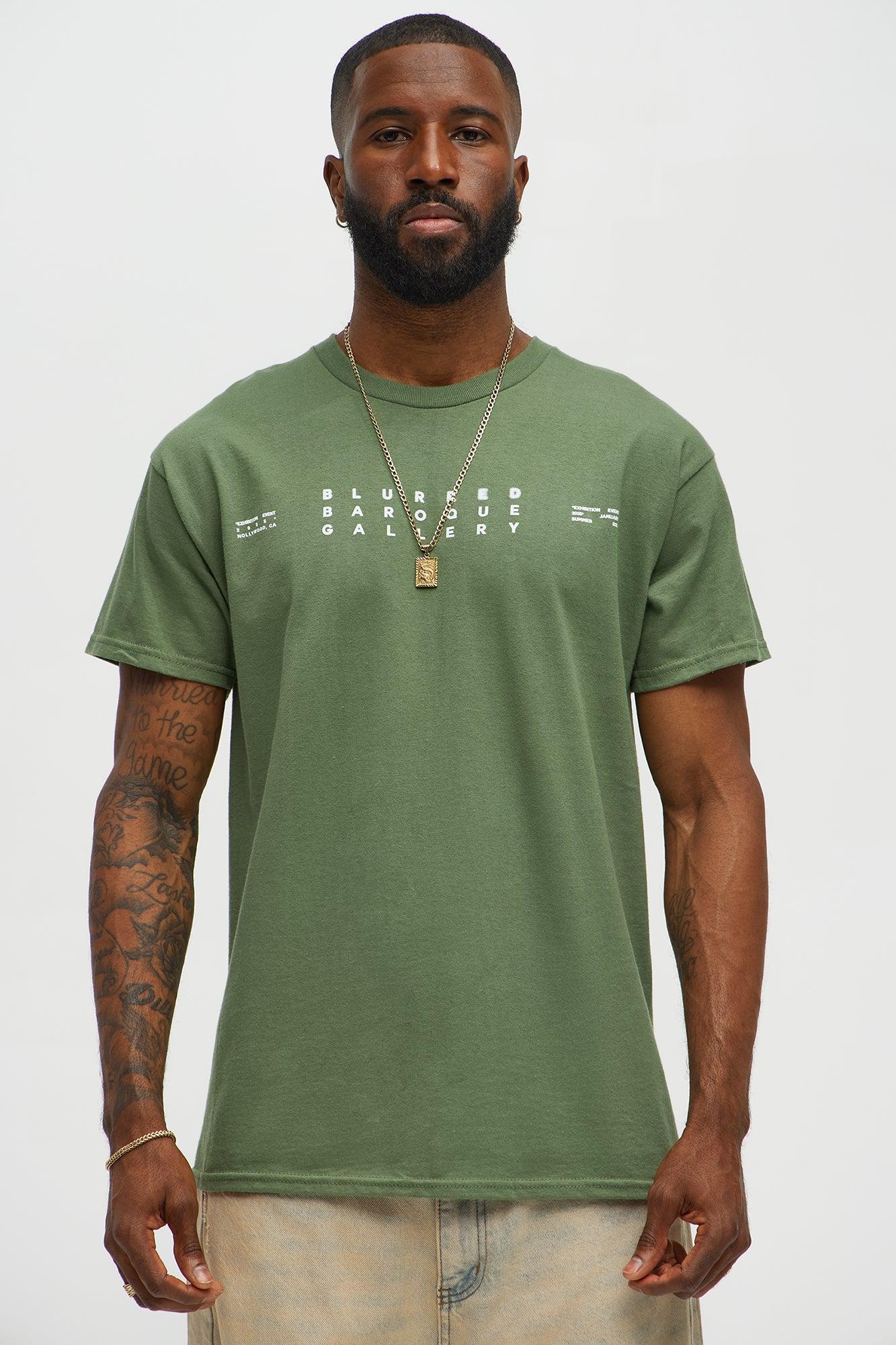 AD Fonte Short Sleeve Tee - Olive Male Product Image
